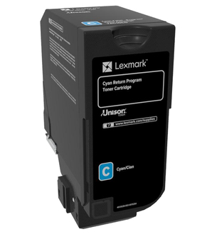 LEXMARK - CX725 Cartucho de toner cian alto rendimiento Retornable (Ref.84C2HC0)