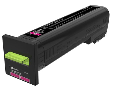 LEXMARK - CX82x, CX860 Cartucho de toner magenta alto rendimiento Retornable (Ref.82K2HM0)