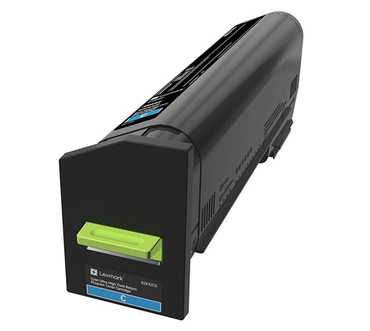 LEXMARK - CX860 Cartucho de toner cian rendimiento ultra alto Retornable (Ref.82K2UC0)
