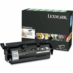 LEXMARK - T654, T656 Extra High Yield Factory Reconditioned Print Cartridge (Ref.T654X80G)