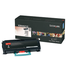 LEXMARK - X264, X36x Cartucho de toner (3,5K) (Ref.X264A21G)