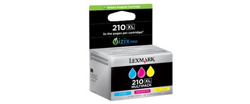 LEXMARK - OFFICE EDGE PRO 4000/5500/5500T CARTUCHO TRICOLOR Nº210XL (PACK 3) (Ref.14L0269E)