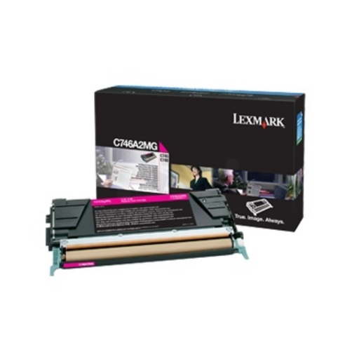 LEXMARK - TONER LASER MAGENTA 7.000 PAGINAS CORPORATIVO C/746DN/746DTN/746N/748DE/748DTE/748E (Ref.C746A3MG)