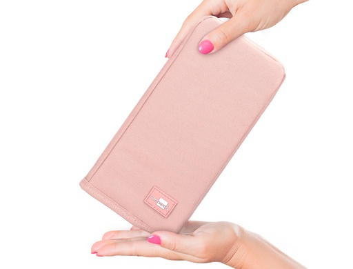 LIDERPAPEL - BOLSO ESCOLAR PORTATODO VERTICAL 4 DEPARTAMENTOS IMAN PARA CONVERTIR EN CUBILETE (Ref.PX16)