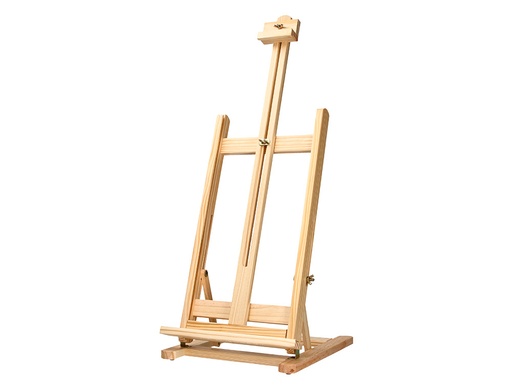 LIDERPAPEL - CABALLETE PINTOR SOBREMESA MADERA FSC 80X27,5X30 CM (Ref.LL01)