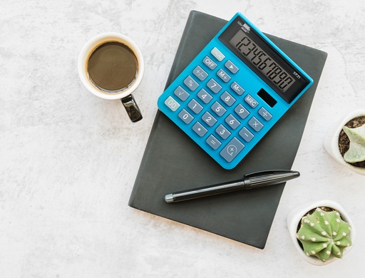 LIDERPAPEL - CALCULADORA SOBREMESA 10 DIGITOS SOLAR Y PILAS COLOR AZUL 127X105X24 MM (Ref.XF21)