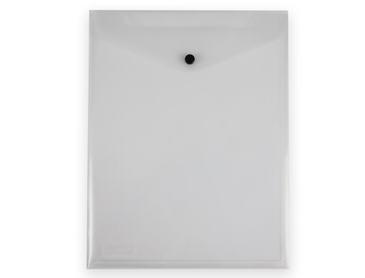 LIDERPAPEL - CARPETA DOSSIER BROCHE POLIPROPILENO DIN A4 FORMATO VERTICAL CON FUELLE TRANSPARENTE (Ref.DS84)