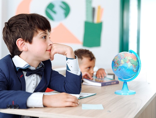 LIDERPAPEL - GLOBO TERRAQUEO MAPA POLITICO DIAMETRO 15 CM (Ref.GL02)