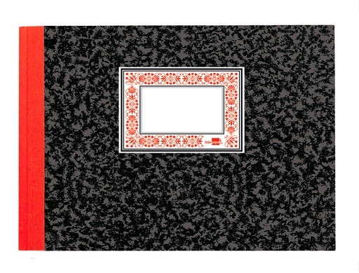 LIDERPAPEL - LIBRO CARTONE CUARTO APAISADO 100 HOJAS CAJA ENTRADA Y SALIDA (Ref.LH03)