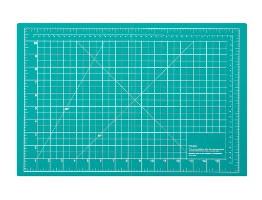 LIDERPAPEL - PLANCHA PARA CORTE DIN A2 3MM GROSOR COLOR VERDE CLARO (Ref.PQ04)