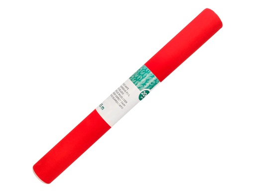 LIDERPAPEL - ROLLO ADHESIVO UNICOLOR ROJO BRILLO ROLLO DE 0,45 X 2 MT (Ref.RO21)