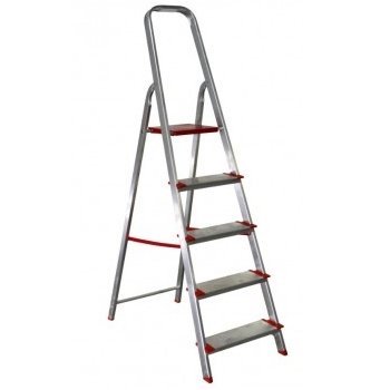LITAN - ESCALERA OUTAS ALUMINIO 5 PELDAÑOS (Ref.A2000205)
