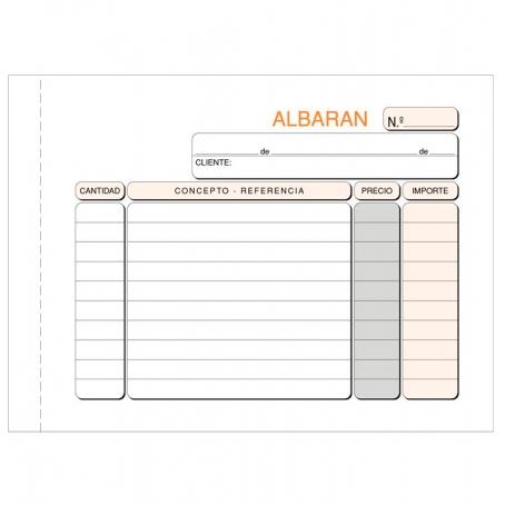LOAN - TALONARIO ALBARANES 8º APDO DUPLI (Ref.T-123)