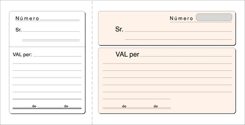 LOAN - TALONARIO CATALAN VALES (Ref.T-14/C)