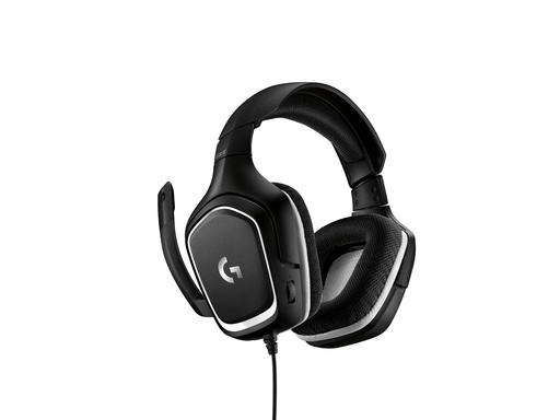 LOGITECH - AURICULARES CON MICROFONO G332 GAMING NEGRO BLANCO - (Ref.981-000831)