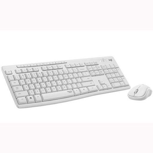 LOGITECH - COMBO TECLADO + RATÓN MK295 INALÁMBRICO C/RECEPTOR USB BLANCO (Ref.920-009822)