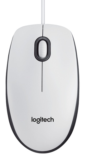 LOGITECH - RATON M100 OPTICO USB 2.0 1000DPI BLANCO (Ref. 910-001603)