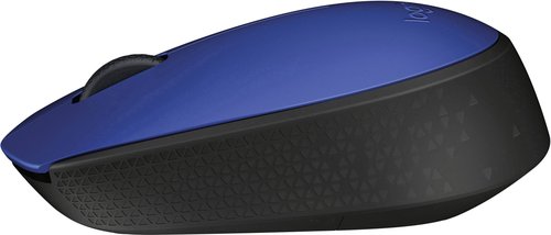 LOGITECH - RATÓN M171 INALÁMBRICO 1000PPP AMBIDIESTRO 2 BOTONES RECEPTOR USB AZUL (Ref.910-004640)