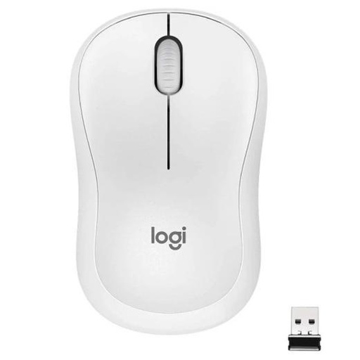 LOGITECH - RATON M220 OPTICO WIRELESS SILENT BLANCO (Ref.910-006128)