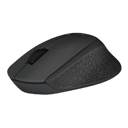 LOGITECH - RATÓN M280 INALAMBRICO 1000PPP ERGONÓMICO DIESTROS 3 BOTONES RECEPTOR USB NEGRO (Ref.910-004287)