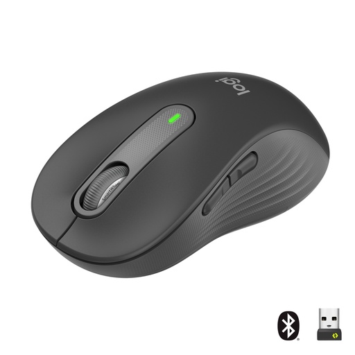 LOGITECH - RATON M650 DERECHO TALLA L WIRELESS - GRAFITO (Ref.910-006236)