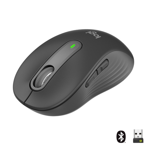LOGITECH - RATON M650 DERECHO TALLA M WIRELESS  - GRAFITO          (Ref.910-006253)