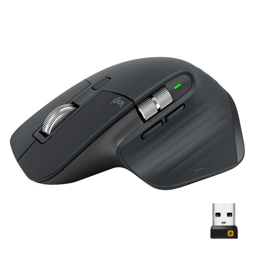 LOGITECH - RATON MX MASTER 3 WIRELESS INALAMBRICO GRAFITO (Ref.910-005694)