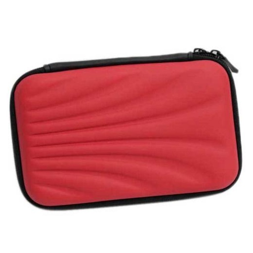 MAILLON TECHNOLOGIQUE - FUNDA DISCO DURO MAILLON 2,5" ROJO (Ref.MTCASE25RED)