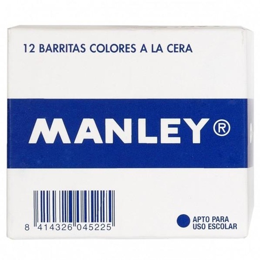 MANLEY - CERAS 60MM VIOLETA CLARO (14) ESTUCHE DE 12 (Ref.MNC04577)