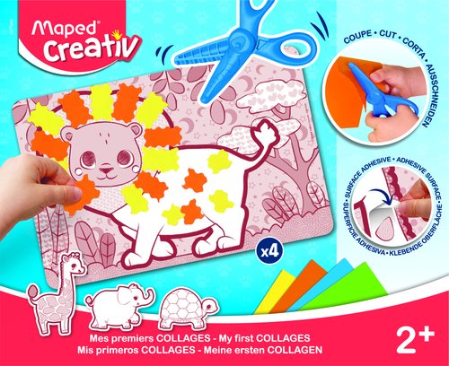 MAPED - CREATIVE MI PRIMER KIT DE MANUALIDADES - EARLY AGE CORTAR & PEGAR (Ref.907040)