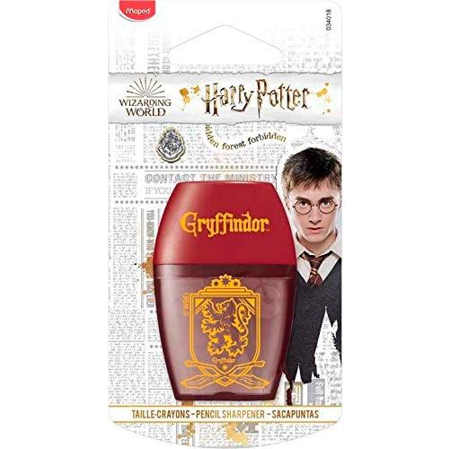 MAPED - Sacapuntas/Afilalapices HARRY POTTER 1 AGUJERO C/ DEPÓSITO TRANSPARENTE -EN BLISTER- (Ref.34018)