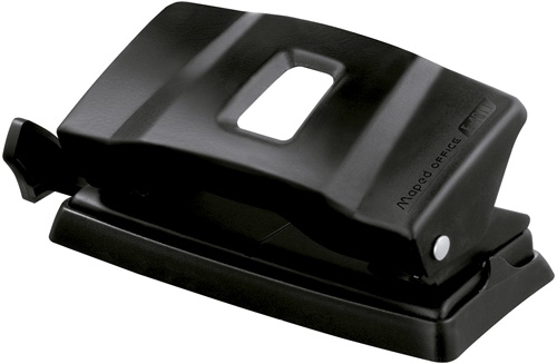 MAPED - TALADRO 2 PUNZONES ESSENTIALS METAL E-4011 (10/12h) NEGRO (Ref.401111)