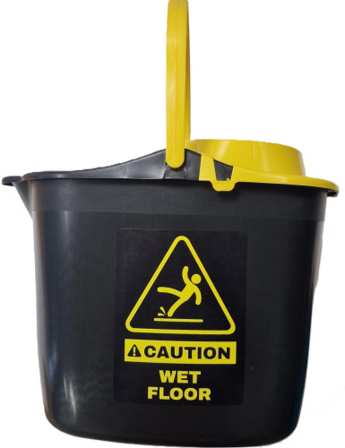 MARIÑO - CUBO+ESCURRIDOR ASA PLASTICO OVALADO 15 LITROS (Ref.CB005)