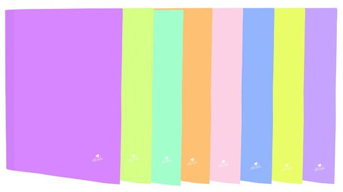 MARIOLA - CARPETA DE 4 ANILLAS 40 MM REDONDAS CARTON FORRADO COLORES PASTEL SURTIDOS (Ref.383FPEX)