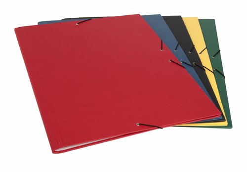 MARIOLA - CARPETA de DIBUJO CARTON GOMAS sin solapas A3 NEGRO (Ref.5230NE)