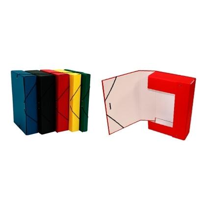 MARIOLA - CARPETA de PROYECTOS CANARIAS CARTON FORRADO GELTEX ARMADA CIERRE GOMAS 7cm AZUL (Ref.207FAZ)