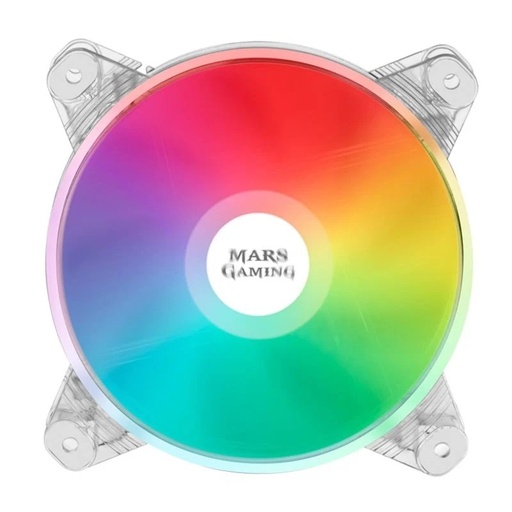 MARS GAMING - Ventilador PC 120mm Transparente (Ref.MFD)