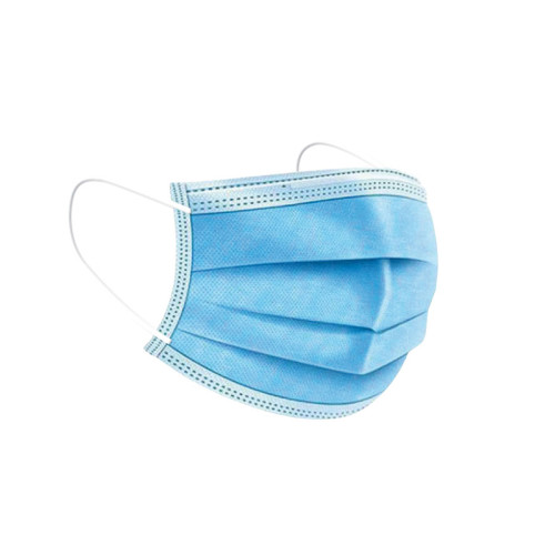MASCARILLAS - MASCARILLA HIGIENICA 3 CAPAS (TIPO QUIRURGICA) -FABRICACION ESPAÑOLA- IIR DESECHABLE AJUSTE NASAL AZUL 5 BOLSITAS DE 10 UNIDADES CAJA -50U- (Ref.85005030)