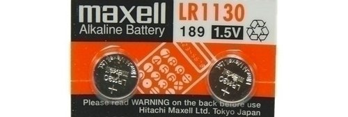 MAXELL - PILAS MICRO LR1130 BLISTER DE 2 (M567) (Ref.LR1130-B10 MXL)