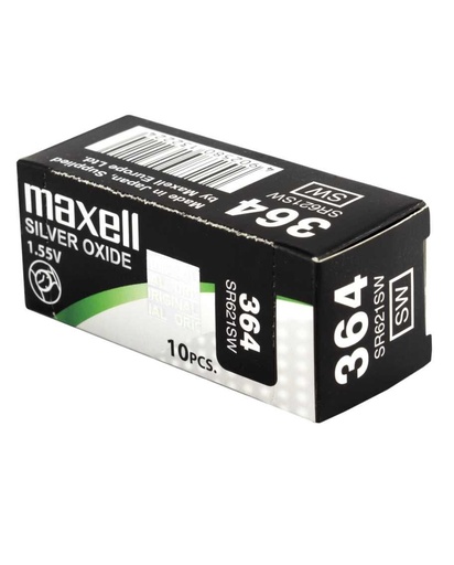 MAXELL - PILAS MICRO SR0621SW 1,55V BLISTER DE 1 (M042) (Ref.364 (SR621SW))