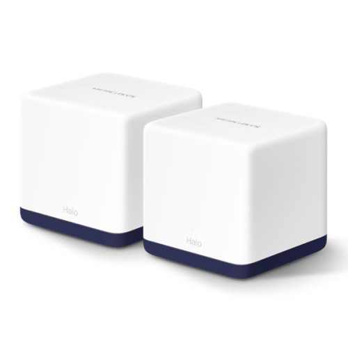 MERCUSYS - Halo H50G(2-pack) Doble banda (2,4 GHz / 5 GHz) Wi-Fi 5 (802.11ac) Blanco 3 Interno (Ref.HALO H50G(2-PACK))