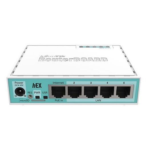 MIKROTIK - hEX Router 5xGB L4 (Ref.RB750Gr3)