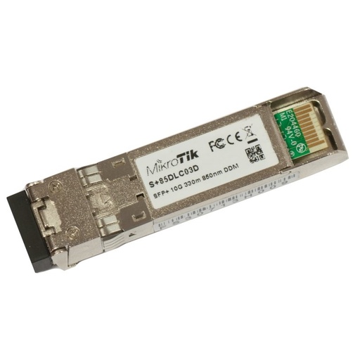 MIKROTIK - Modulo SFP+ Multi Modo 300m (Ref.S+85DLC03D)