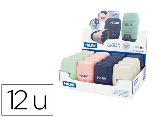 MILAN - AFILABORRAS COMPACT SERIE 1918 CAJA EXPOSITORA DE 16 C/SURTIDOS (Ref.4703116SNC)