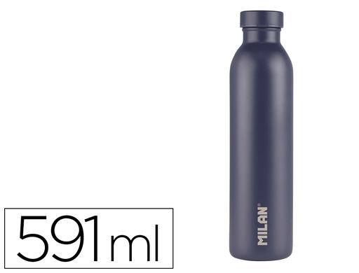MILAN - BOTELLA ISOTÉRMICA 591 ML EDICIÓN 1918 AZUL MARINO (Ref.643020B)