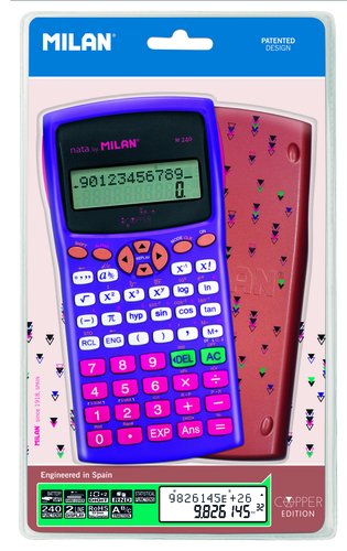 MILAN - CALCULADORA CTF. 10+2 DIG. COOPER (Ref.159110CPBL)