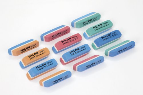 MILAN - GOMA de BORRAR PLASTICO 6030 (ud.) (Ref.CPM6030)