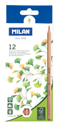 MILAN - LAPICES COLOR HEXAGONAL Est. 12 (Ref.07221212FSC)