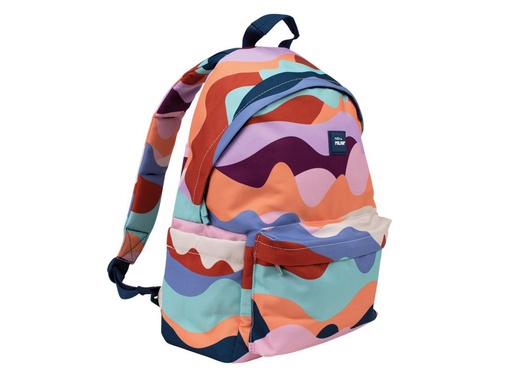 MILAN - MOCHILA URBANA CLÁSICA 2 CREMALLERAS 22L SERIE THE FUN MULTICOLOR (Ref.624605FN)