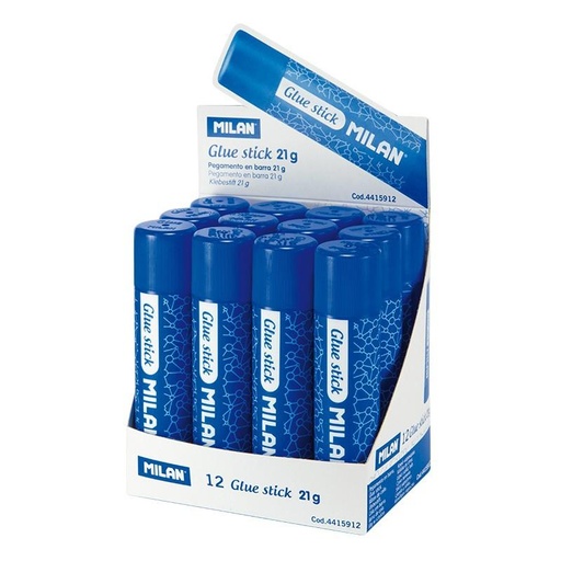 MILAN - PEGAMENTO BARRA 21GR CAJA EXPOSITORA -12 BARRAS- (Ref.4415912)